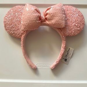 COPY - Pink glitter Disney ears
